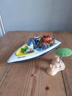 Playmobil familie speedboot, Ophalen of Verzenden, Zo goed als nieuw, Complete set