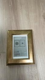 Goudkleurig fotolijstje (IKEA Virserum), Ophalen of Verzenden, Zo goed als nieuw, Overige materialen, Minder dan 50 cm