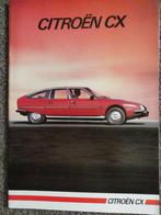 Citroen CX folder, Ophalen of Verzenden, Zo goed als nieuw, Citroën, Citroën