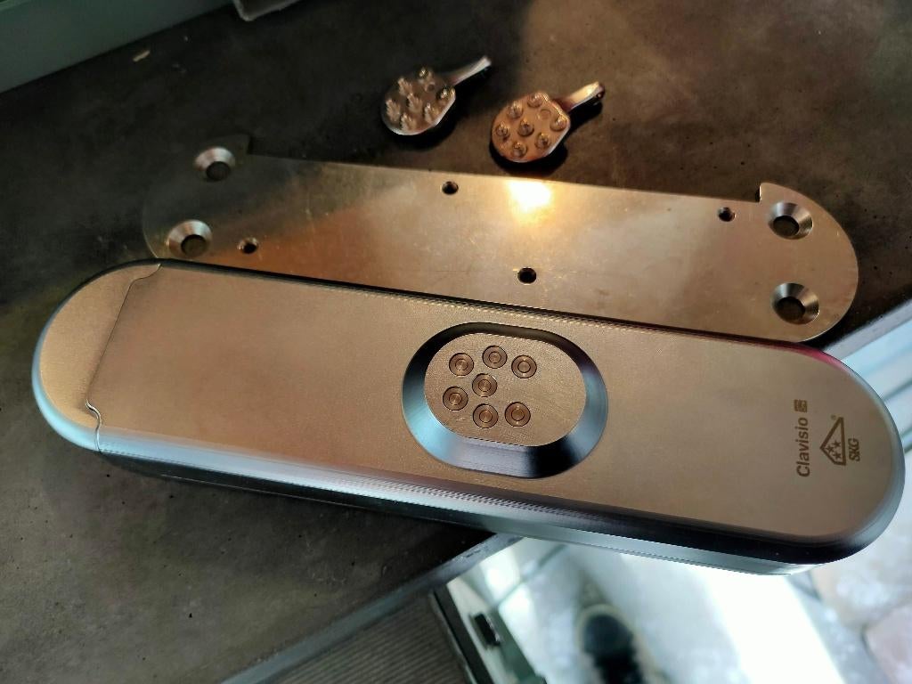 Sleutelkluisje Sleutelkast Clavisio Optilox SKG keurmerk, Ophalen of Verzenden, Zo goed als nieuw, Brandkast