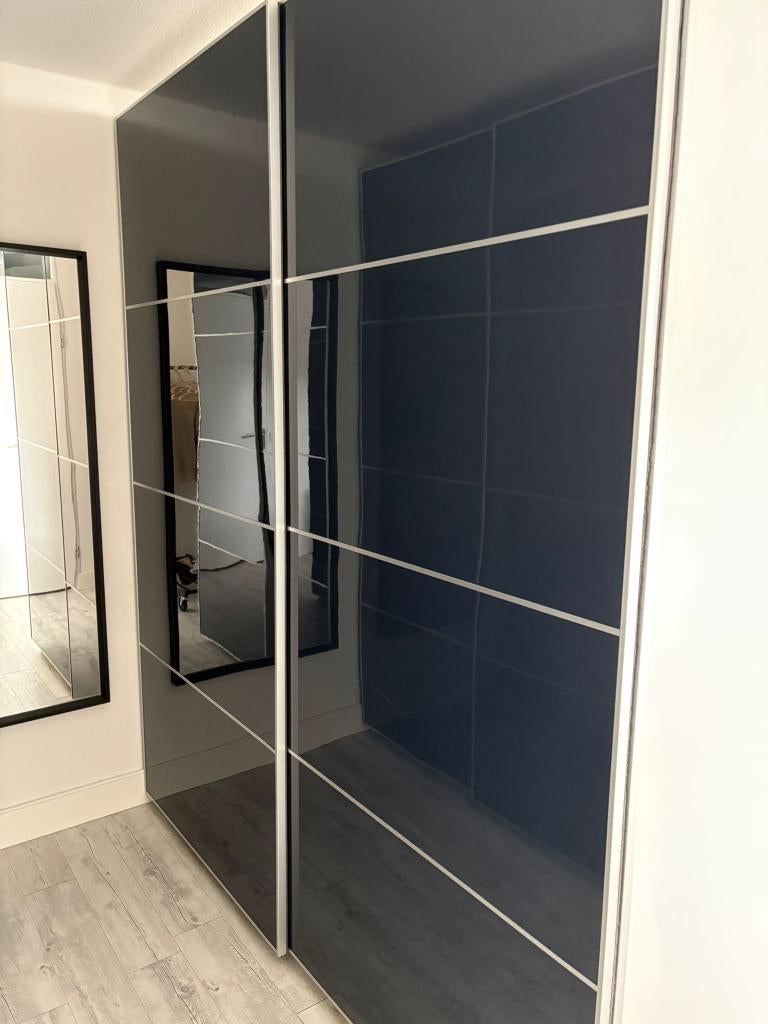 Luxe IKEA PAX-kast 200x236 met schuifdeuren, 200 cm of meer, Zo goed als nieuw, 200 cm of meer, Overige houtsoorten