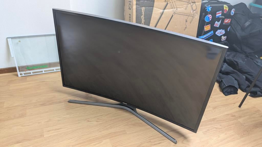 Samsung 40 inch Curved Smart TV - Full HD LED, Ophalen, 50 Hz, Samsung, 100 cm of meer