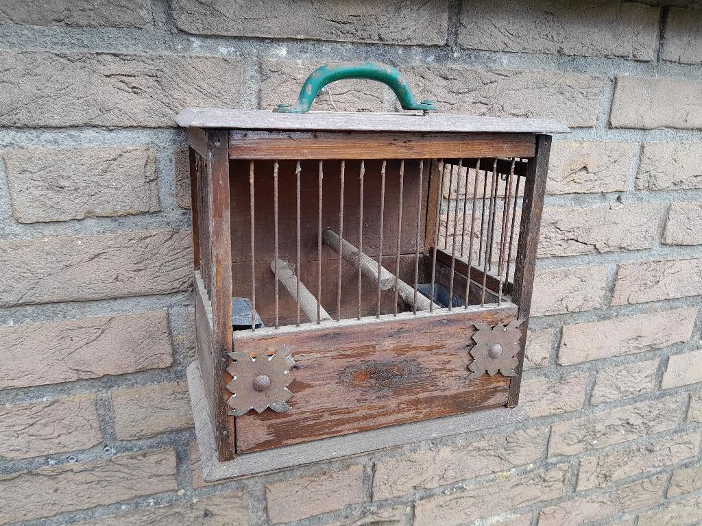 ~ Oude Vinkenkooitjes Vogelkooitjes, Dieren en Toebehoren, Ophalen of Verzenden, Gebruikt, Hout, Vogelkooi