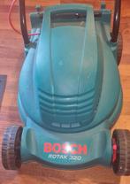 Bosch Rotak 420 elektrische grasmaaier met grasvanger, Cirkelmaaier, Elektrische grasmaaier, Ophalen of Verzenden, Zo goed als nieuw