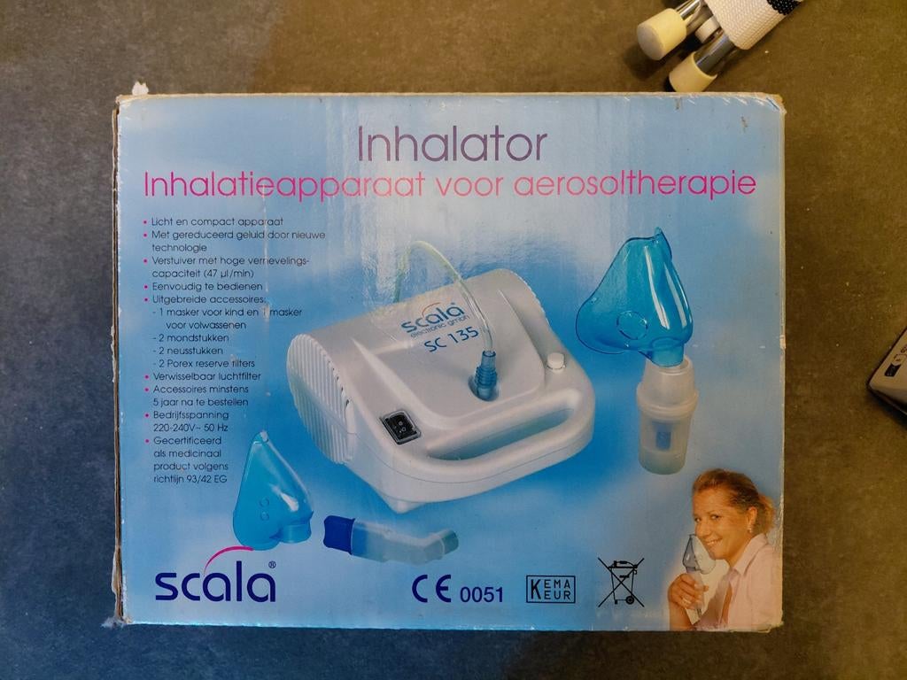 Inhalator apparaat, Ophalen, Zo goed als nieuw