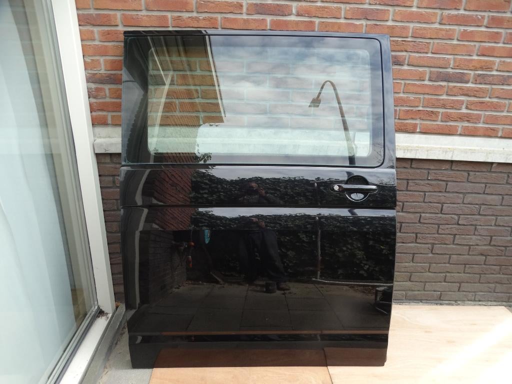 Transporter schuifdeur Rechts zwart T.5 /T.6/ T6.1, Ophalen, Gebruikt, Rechts, Volkswagen