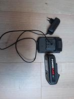 2x Powerplus 18V Accu en Oplader, Ophalen of Verzenden, Gebruikt, Overige typen