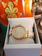 Guess Dameshorloge met Strass, Staal, Staal, Guess, Polshorloge
