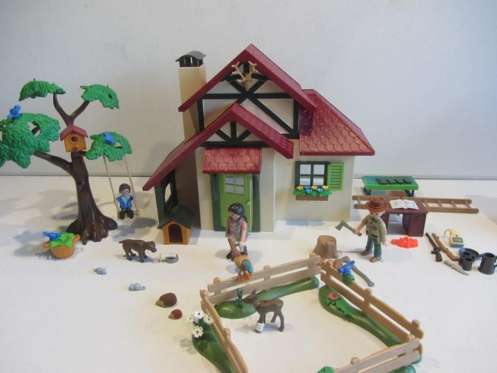 Playmobil Boswachtershuis – 6811, Kinderen en Baby's, Ophalen of Verzenden, Gebruikt, Los playmobil