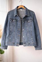 Spijkerjasje maat 42, ook oversized te dragen (S/M), Kleding | Dames, Jassen | Zomer, Verzenden, Zo goed als nieuw, Maat 42/44 (L)