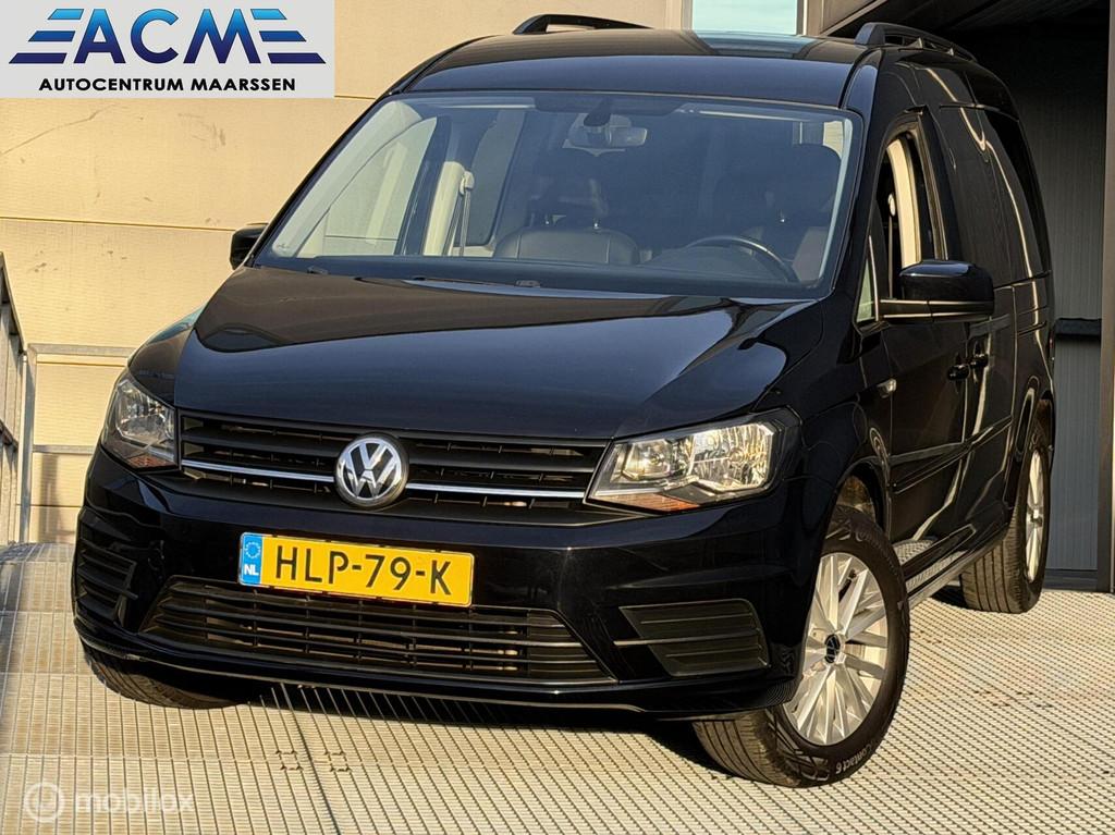 VW Caddy flexramp Automaat Rolstoel uitv. en 5 persoons, Automaat, Gebruikt, Zwart, 1395 cc