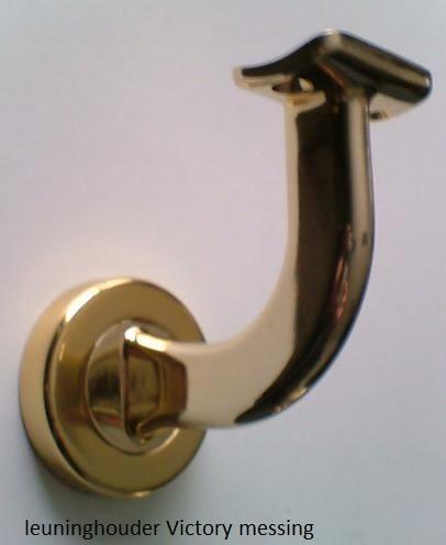 Messing Leuninghouder, Doe-het-zelf en Verbouw, Hang- en Sluitwerk, Nieuw, Overige typen, Koper of Messing, Ophalen of Verzenden