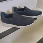 Ecco Byway heren mt 41 marineblauw leer, Ecco, Blauw, Ophalen of Verzenden, Sneakers of Gympen