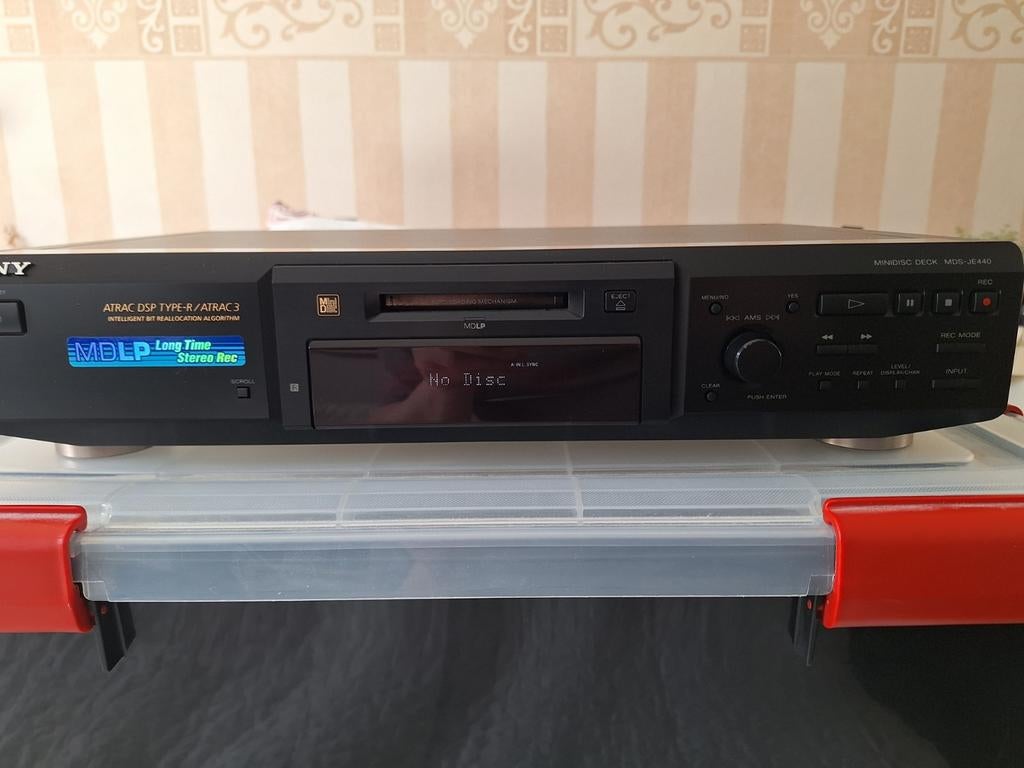 Acquisition de disque Mini-Disc --> CD audio, MP3, aiff