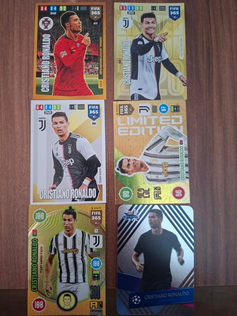 Cristiano Ronaldo FIFA 365 kaarten 2019-2022, Ophalen of Verzenden, Zo goed als nieuw