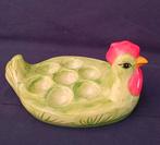 Vintage JV Ceramic Portugal Kip Eierhouder, Ophalen of Verzenden