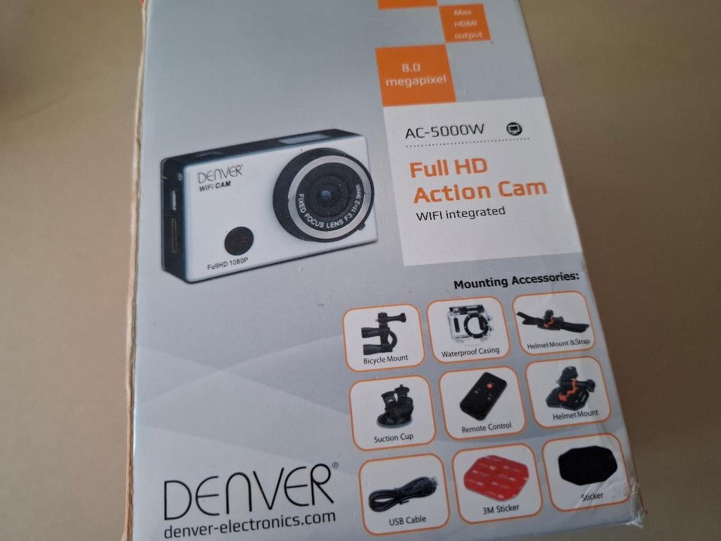 Denver Full HD Action Cam, Verzenden, Nieuw, Overige merken