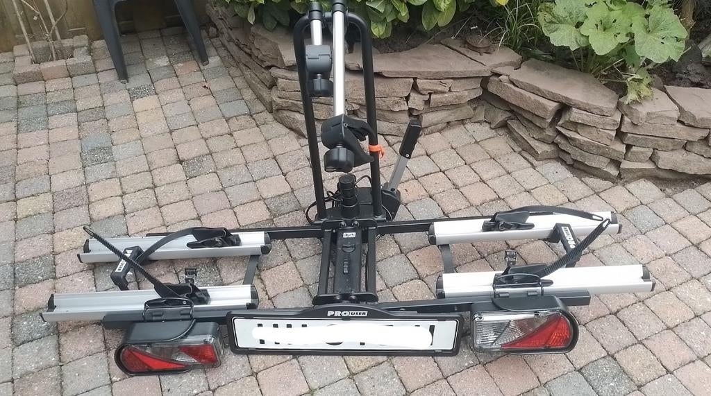 Pro User opvouwbare fietsendrager, Ophalen, Zo goed als nieuw, Trekhaakdrager