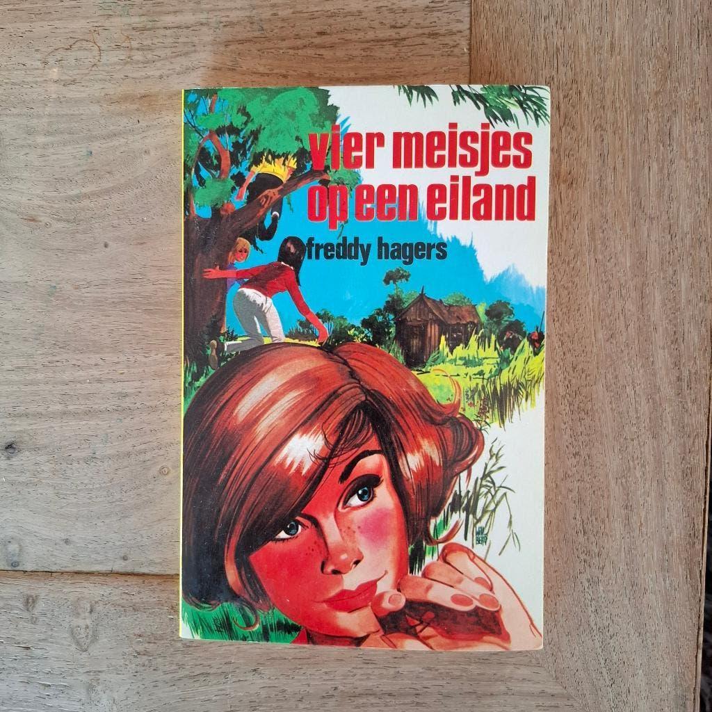 Vier meisjes op een eiland freddy hagers nieuw, Ophalen of Verzenden, Nieuw