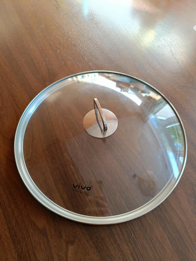 Pannendeksel voor wokpan Vivo, Ophalen, Glas, Pot, Bus of Blik