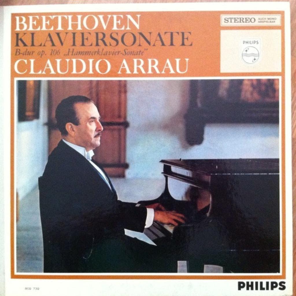 Beethoven Claudio Arrau Klaviersonate Hammerklavier-Sonate, Kamermuziek, Ophalen of Verzenden, Zo goed als nieuw, 12 inch
