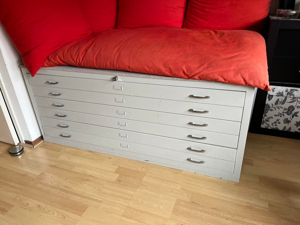 Tekenladenkast, Huis en Inrichting, Kasten | Ladekasten, 5 laden of meer, Minder dan 100 cm, 25 tot 50 cm, 50 tot 100 cm