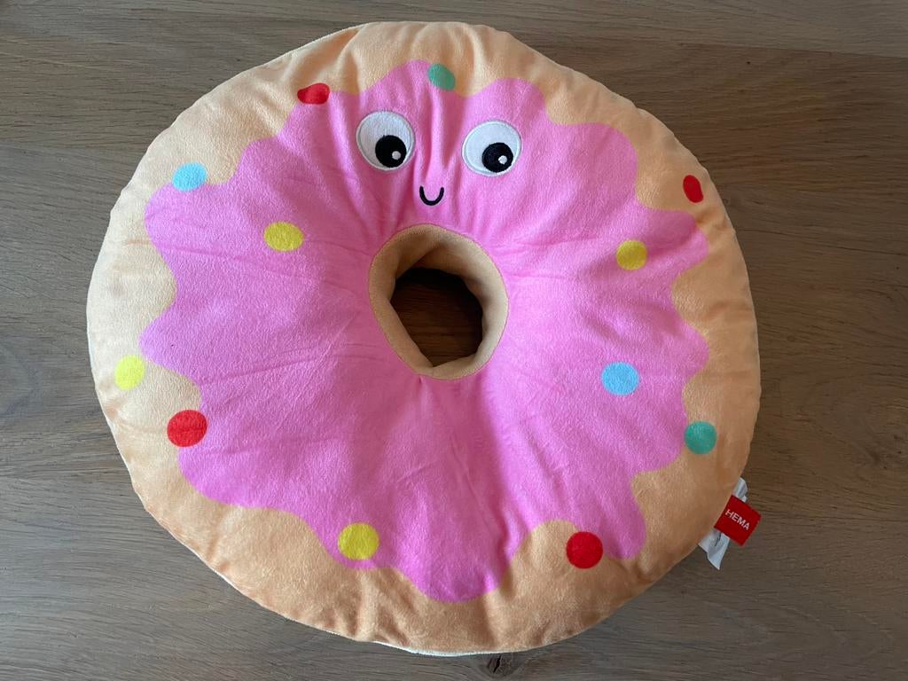 Donut kussen HEMA, Ophalen of Verzenden, Zo goed als nieuw