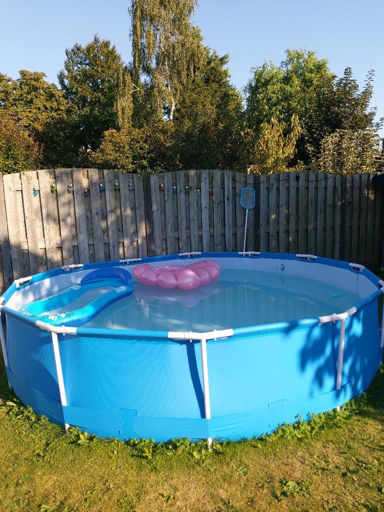 Zwembad, Tuin en Terras, Gebruikt, Minder dan 80 cm, Rond, Ophalen of Verzenden