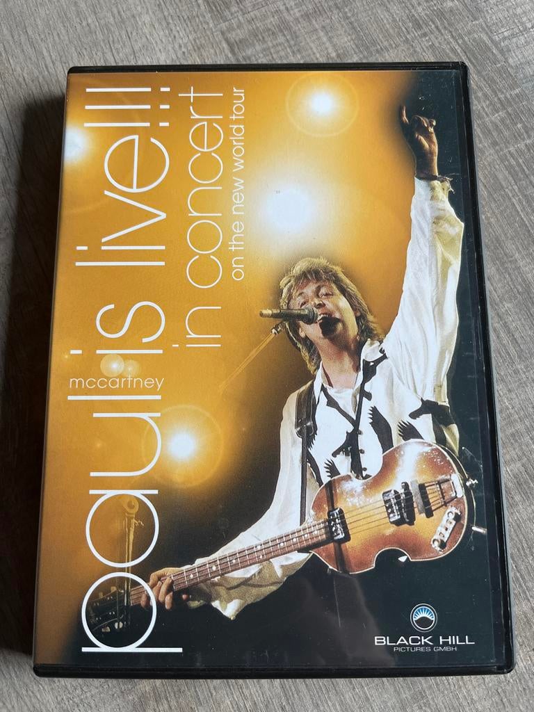 Paul is Live!!! in Concert DVD McCartney, Alle leeftijden, Ophalen of Verzenden, Gebruikt, Muziek en Concerten