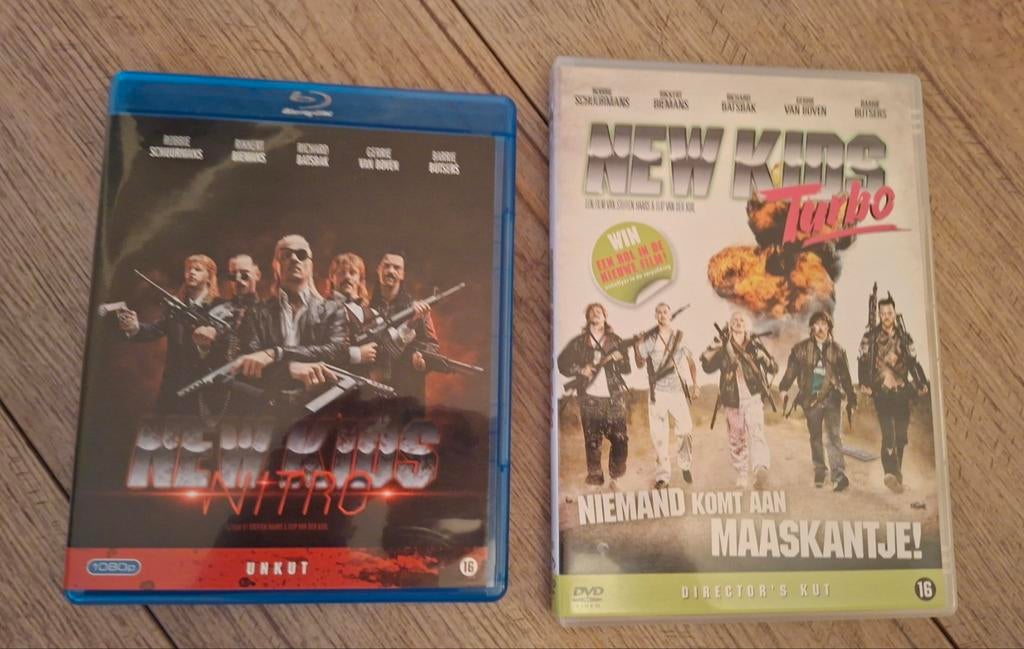 2x DVD New Kids, Cd's en Dvd's, Vanaf 16 jaar, Ophalen of Verzenden, Zo goed als nieuw, Film