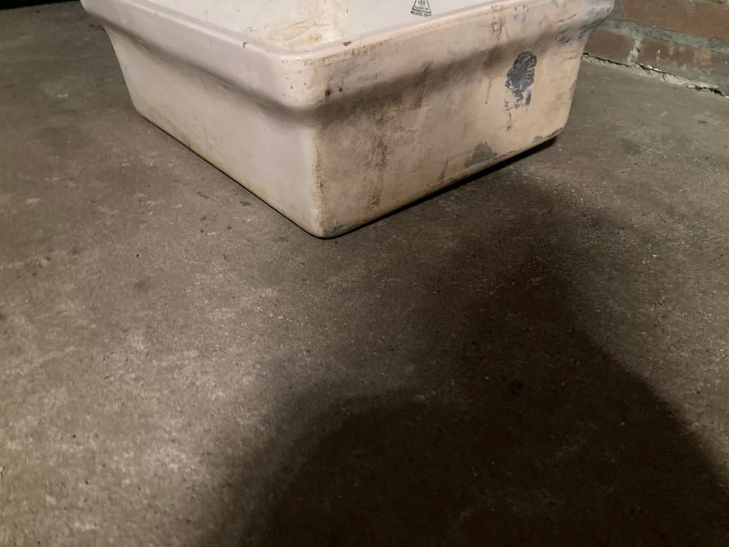 Ouderwetse gootsteen, Gebruikt, 25 tot 50 cm, 50 tot 100 cm, Ophalen of Verzenden