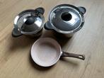 Pannen, Ophalen, Gebruikt, Rvs, Pannenset