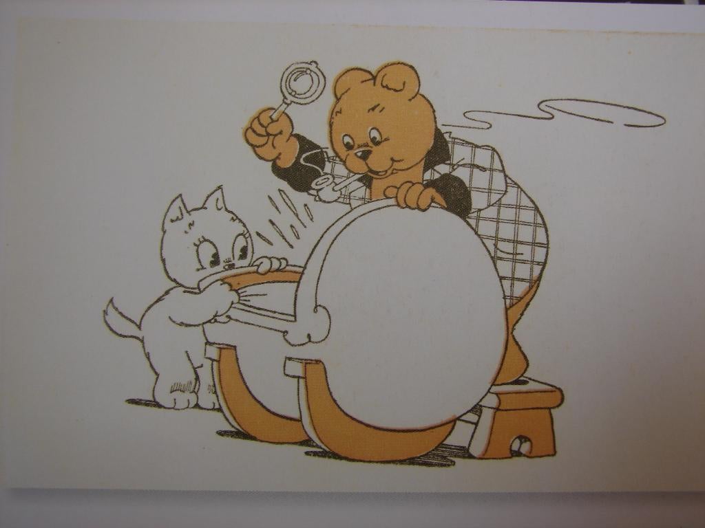 GEZOCHT: geboortekaartje Onno Toonder, Bommel Tom Poes, 1944, Verzamelen, Geboortekaartjes en Visitekaartjes, Ophalen of Verzenden