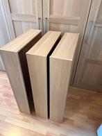 3x PAX KOMPLEMENT Lades 100x58 cm Wit Gelazuurd Eikeneffect, Ophalen, 50 tot 100 cm, Zo goed als nieuw, Minder dan 100 cm