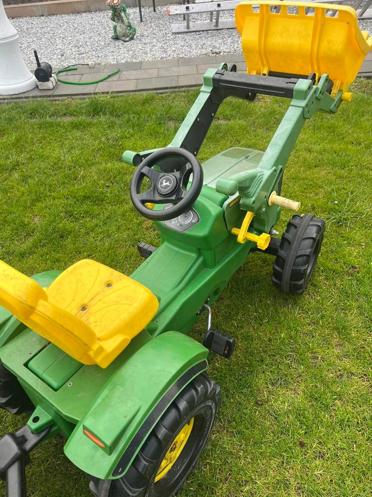 Te koop:Tractor met kar, Ophalen, Gebruikt
