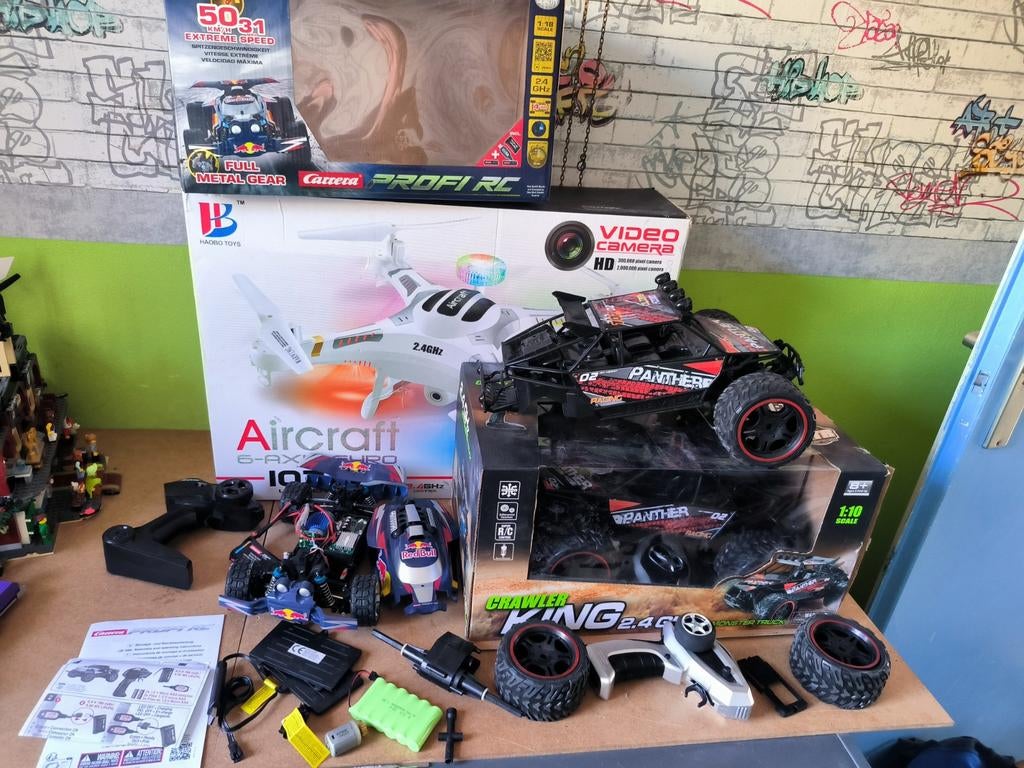 RC auto's en drone , partij voor de hobbyist, Ophalen of Verzenden, Auto onroad