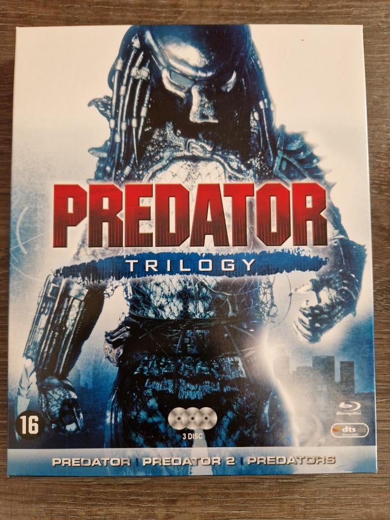 Predator Trilogy 3-disc blu-ray box, Cd's en Dvd's, Blu-ray, Ophalen of Verzenden, Zo goed als nieuw, Science Fiction en Fantasy