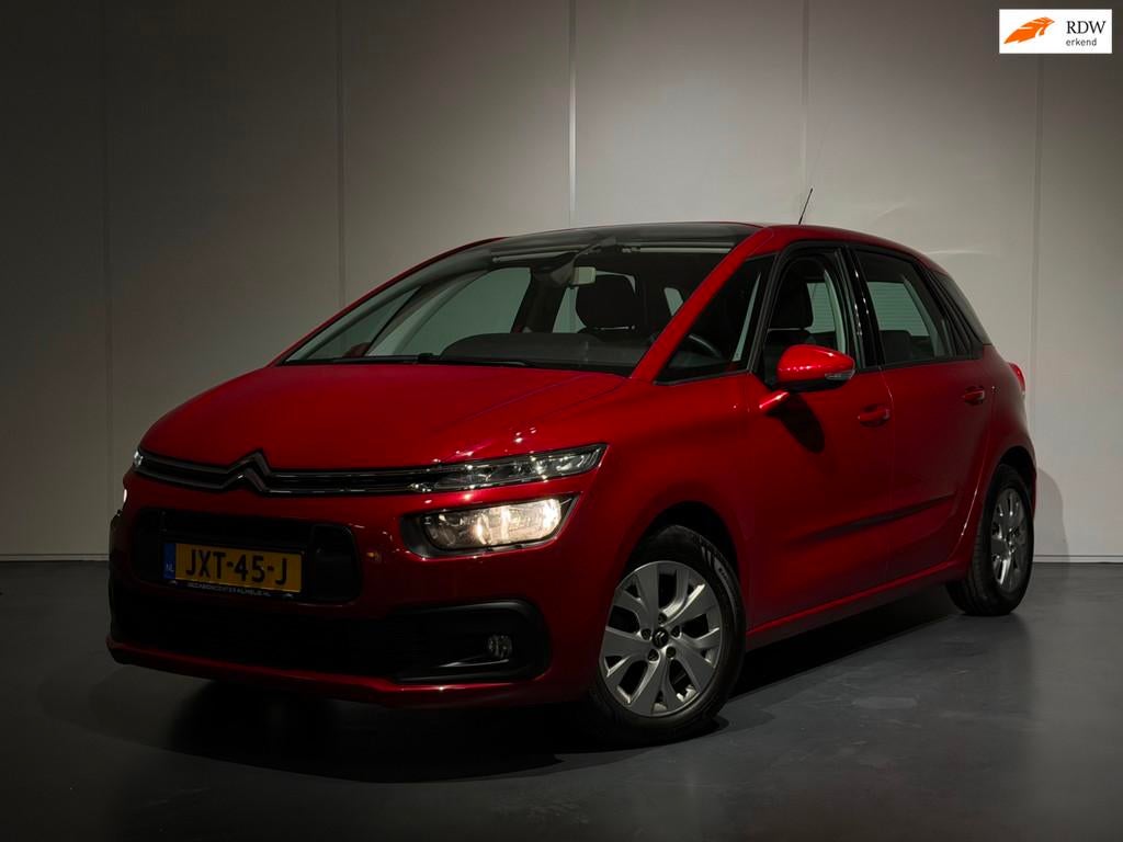 Citroen C4 SpaceTourer 1.2 PureTech Shine /Clima/Cruise/PDC/, Auto's, Voorwielaandrijving, Stof, Gebruikt, 1199 cc