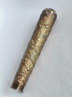 Antieke zilveren 968/1000  Chinees paraplu houder, Ophalen of Verzenden, Zilver