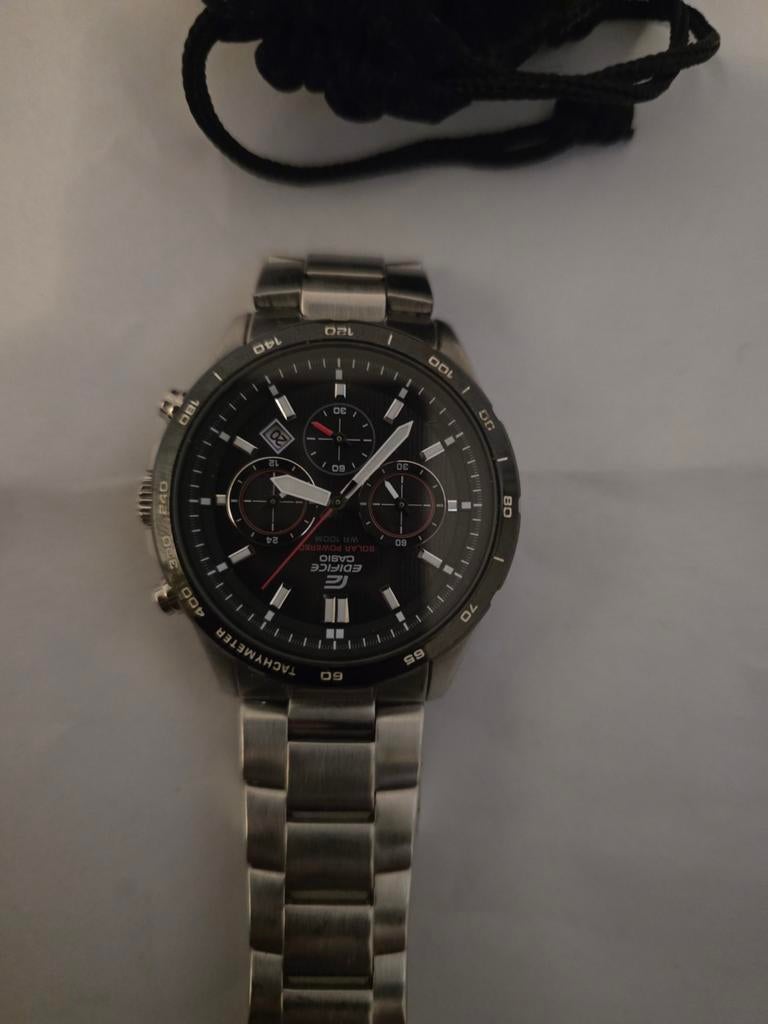Casio Edifice EFR- 518 Herenhorloge zo goed als nieuw, Ophalen of Verzenden