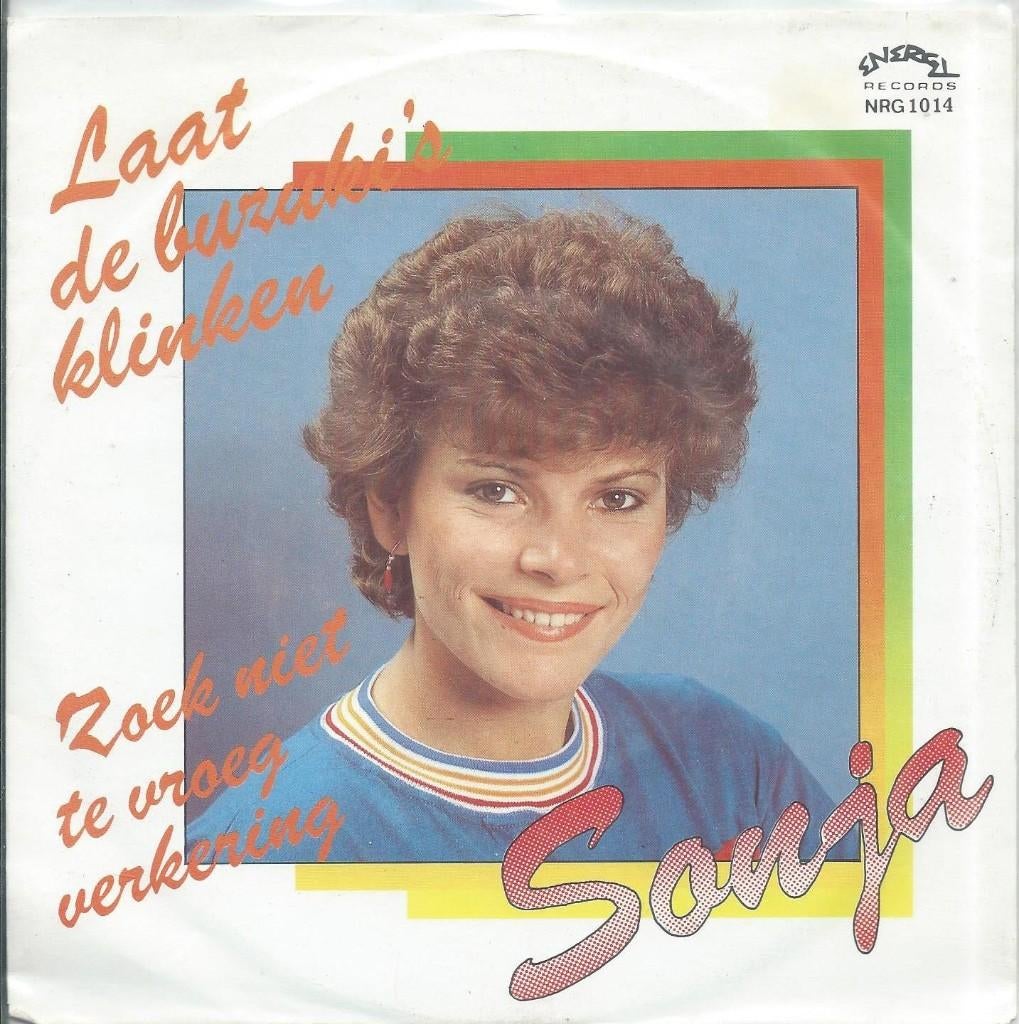 Vinyl Single Sonja, Cd's en Dvd's, Vinyl | Nederlandstalig, Ophalen of Verzenden, Gebruikt, 12 inch, Levenslied of Smartlap