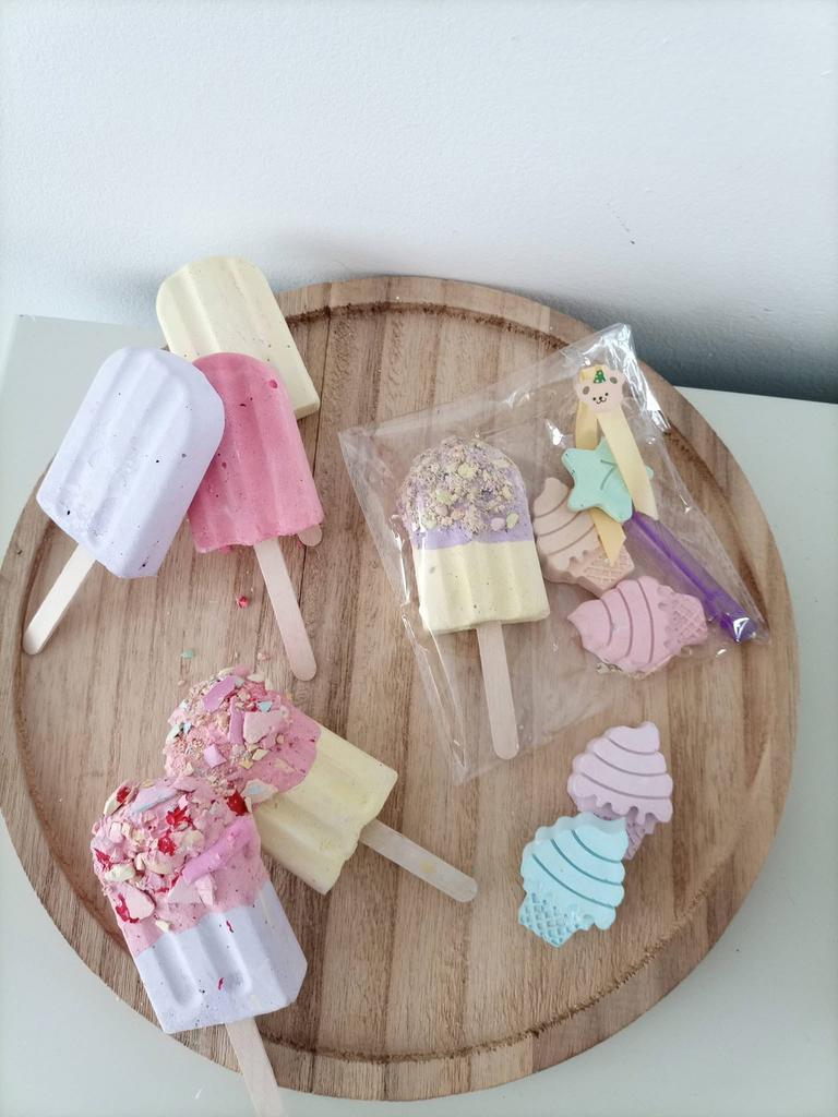 Stoepkrijt traktatie’s, Ophalen of Verzenden, Nieuw, Feestartikel, Verjaardag