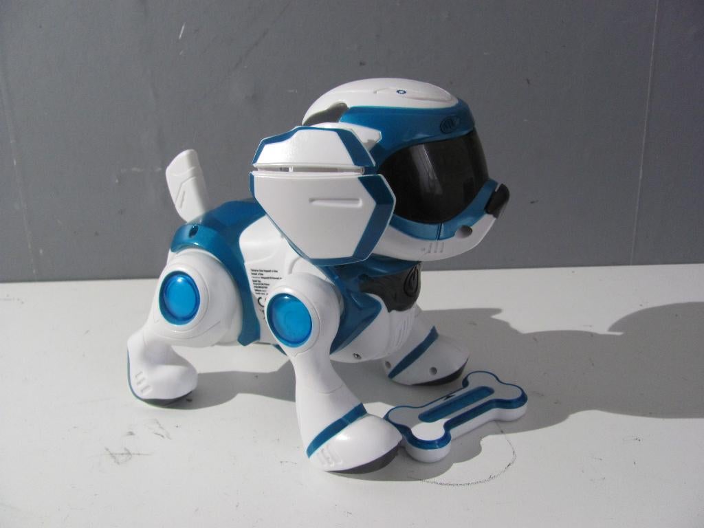 interactive robothond met bot waar het op reageert,blaft, Ophalen of Verzenden, Zo goed als nieuw, Ontdekken, Met licht