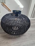 Zwarte gevlochten plafondlamp Kwantum, Ophalen