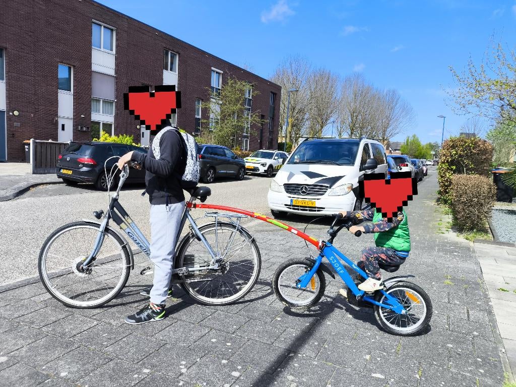 Trailgator, Fietsen en Brommers, Fietsaccessoires | Aanhangers en Karren, Ophalen, Gebruikt, Overige typen, 40 tot 60 kg