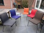 6 Nomada design eetkamerstoelen in diverse kleuren, Modern design, Gebruikt, Overige kleuren, Ophalen of Verzenden