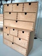 2 Moppe lade kastjes Ikea, Ophalen, 25 tot 50 cm, Minder dan 50 cm, Minder dan 100 cm