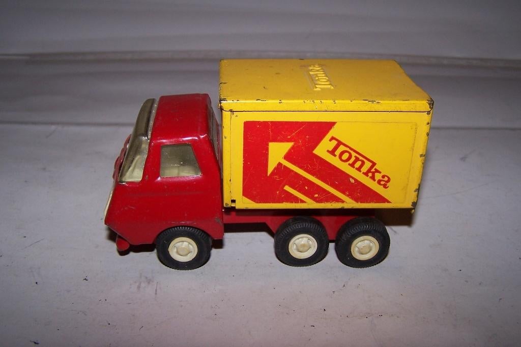 Vintage Tonka truck. Igs., Antiek en Kunst, Ophalen of Verzenden