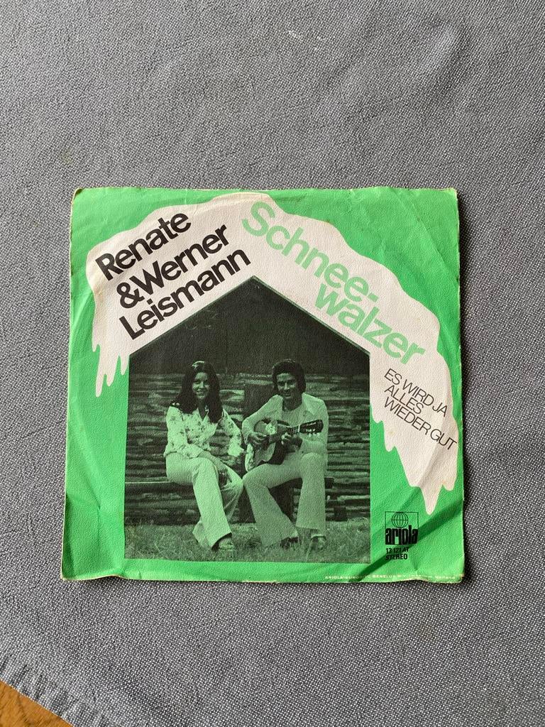 Renate & Werner Leismann - Schneewalzer single, Ophalen of Verzenden, Gebruikt