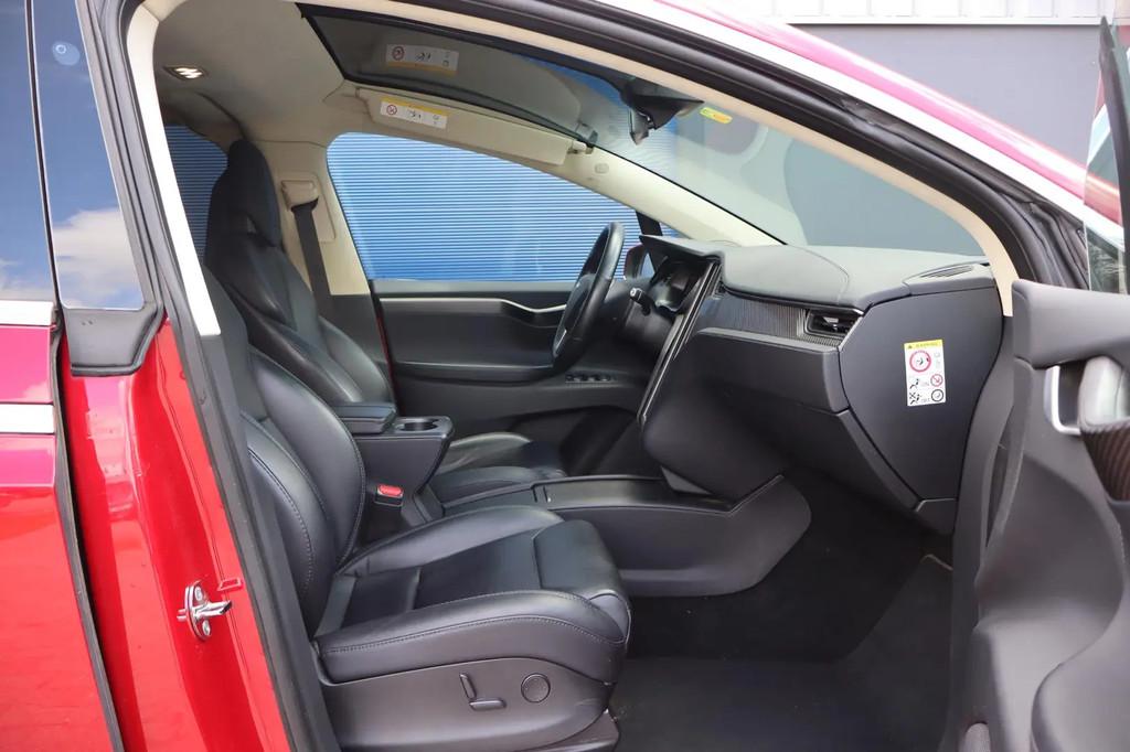 Tesla Model X 100D 7p. € 33.895,00, Auto's, Tesla, Model X, Gebruikt, 7 stoelen, 2250 kg